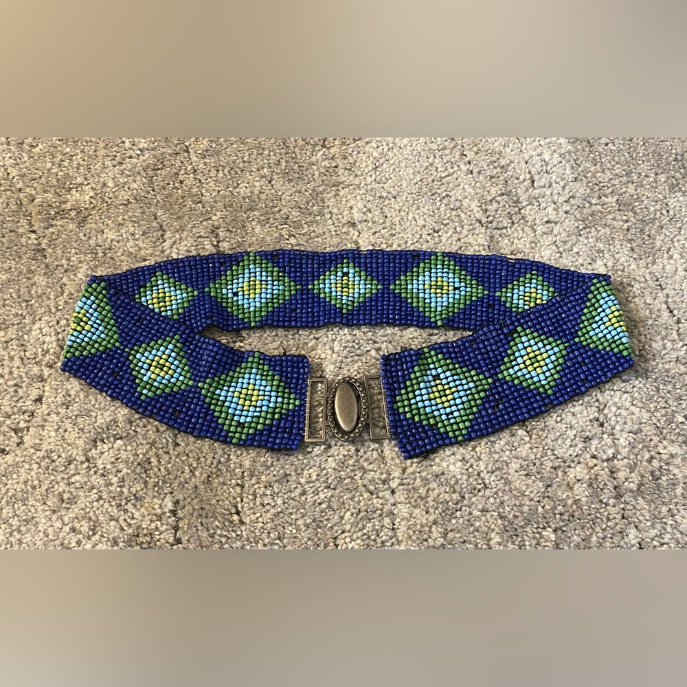 Beaded Vintage Boho Belt 90’s Y2K